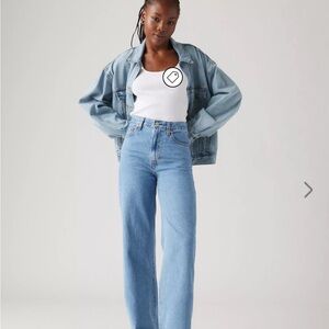 Levi’s rib cage wide leg